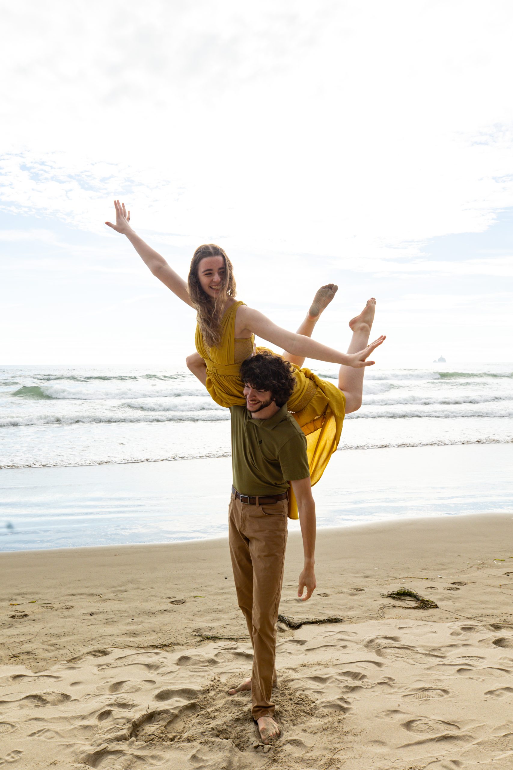 Portland Engagement Photographer at Cannon Beach
